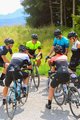 ALÉ Cyklistický dres s krátkým rukávem - SLIDE - zelená/modrá