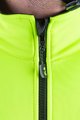 ALÉ Cyklistická zateplená bunda - FONDO WINTER - černá/žlutá