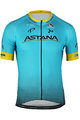 GIORDANA Cyklistický dres s krátkým rukávem - ASTANA 2019 VERO PRO - tyrkysová