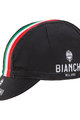 Bianchi Milano Cyklistická čepice - NEON - černá