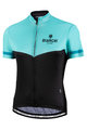 BIANCHI MILANO Cyklistický dres s krátkým rukávem - GINOSA LADY - modrá/černá