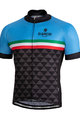 BIANCHI MILANO Cyklistický dres s krátkým rukávem - CODIGORO - světle modrá