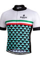 Bianchi Milano Cyklistický dres s krátkým rukávem - CODIGORO - bílá
