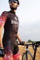 BIANCHI MILANO Cyklistický dres s krátkým rukávem - PEDASO - růžová/černá