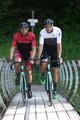 BIANCHI MILANO Cyklistický dres s krátkým rukávem - QUIRRA - černá/bílá