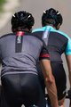 BIANCHI MILANO Cyklistický dres s krátkým rukávem - OLLASTU - černá/šedá