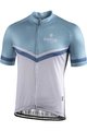 BIANCHI MILANO Cyklistický dres s krátkým rukávem - OLLASTU - světle modrá/bílá
