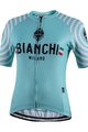 BIANCHI MILANO Cyklistický dres s krátkým rukávem - ALTANA LADY - světle modrá