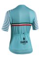 BIANCHI MILANO Cyklistický dres s krátkým rukávem - ALTANA LADY - světle modrá
