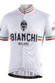 BIANCHI MILANO Cyklistický dres s krátkým rukávem - ISALLE - bílá