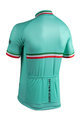 BIANCHI MILANO Cyklistický dres s krátkým rukávem - ISALLE - modrá