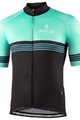 BIANCHI MILANO Cyklistický dres s krátkým rukávem - PRIZZI - zelená/černá