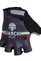 BIANCHI MILANO Cyklistické rukavice krátkoprsté - ANAPO - černá