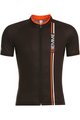 Cyklistický dres s krátkým rukávem - BLADE  - oranžová/černá