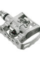 SHIMANO pedály - PEDALS M324 - stříbrná