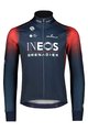 BIORACER Cyklistická větruodolná bunda - INEOS GRENADIERS '22 - modrá/červená