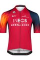 BIORACER Cyklistický dres s krátkým rukávem - INEOS GRENADIERS 2023 ICON RACE - modrá/červená