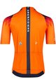 BIORACER Cyklistický dres s krátkým rukávem - INEOS GRENADIERS 2023 ICON TRAINING - modrá/oranžová