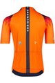 BIORACER Cyklistický dres s krátkým rukávem - INEOS GRENADIERS 2023 ICON TRAINING - modrá/oranžová