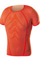 BIOTEX Cyklistické triko s krátkým rukávem - POWERFLEX - oranžová