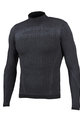 BIOTEX Cyklistické triko s dlouhým rukávem - 3D TURTLENECK - černá