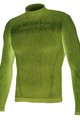 BIOTEX Cyklistické triko s dlouhým rukávem - 3D TURTLENECK - zelená