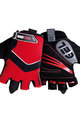 BIOTEX Cyklistické rukavice krátkoprsté - SUMMER - červená/černá
