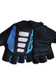 BIOTEX Cyklistické rukavice krátkoprsté - MESH RACE  - černá/modrá