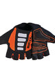 BIOTEX Cyklistické rukavice krátkoprsté - MESH RACE  - černá/oranžová
