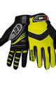 BIOTEX Cyklistické rukavice dlouhoprsté - SUMMER - žlutá/černá