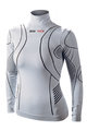 BIOTEX Cyklistické triko s dlouhým rukávem - TURTLENECK LADY - šedá