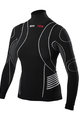 BIOTEX Cyklistické triko s dlouhým rukávem - TURTLENECK LADY - černá