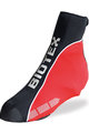 BIOTEX Cyklistické návleky na tretry - WIND - červená/černá