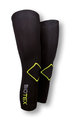 BIOTEX Cyklistické návleky na nohy - SEAMLESS - žlutá/černá