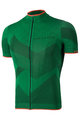 BIOTEX Cyklistický dres s krátkým rukávem - SOFFIO - zelená