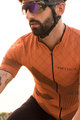 BIOTEX Cyklistický dres s krátkým rukávem - SOFFIO - oranžová