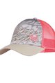 BUFF Cyklistická čepice - TRUCKER OZIRA KIDS - šedá/růžová