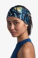 BUFF Cyklistická čelenka - COOLNET UV® WIDE - žlutá/modrá