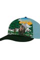 BUFF Cyklistická čepice - TRUCKER BEAR - oranžová/černá/zelená