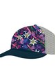 BUFF Cyklistická čepice - TRUCKER FLOWERS - růžová/modrá/fialová