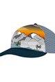 BUFF Cyklistická čepice - TRUCKER RYSY - oranžová/šedá