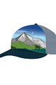 BUFF Cyklistická čepice - TRUCKER KRIVÁŇ - šedá/zelená/modrá
