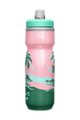 CAMELBAK Cyklistická láhev na vodu - PODIUM® CHILL - zelená/růžová