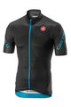CASTELLI Cyklistický dres s krátkým rukávem - ENTRATA 3.0 - šedá/světle modrá