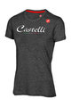 CASTELLI Cyklistické triko s krátkým rukávem - CLASSIC W  - šedá