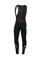 CASTELLI Cyklistické kalhoty dlouhé s laclem - POLARE 2 WINTER - černá