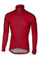 CASTELLI Cyklistická voděodolná pláštěnka - EMERGENCY RAIN - červená