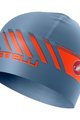 CASTELLI Cyklistická čepice - ARRIVO 3 THERMO - oranžová/modrá