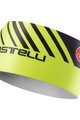 CASTELLI Cyklistická čelenka - ARRIVO 3 THERMO - žlutá/černá