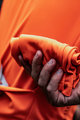 CASTELLI Cyklistická zateplená bunda - PERFETTO ROS CONVERT - oranžová